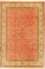 絨毯 クム シルク 205X306 (絹, ペルシャ/イラン)