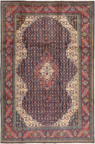 絨毯 サルーク 200X305 レッド/ダークグレー (ウール, ペルシャ/イラン)