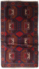 112X186 絨毯 オリエンタル バルーチ (ウール, アフガニスタン) Carpetvista