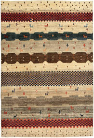 118X174 Lori Baft Perzisch Vloerkleed Modern Beige/Bruin (Wol, Perzië/Iran) Carpetvista