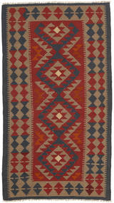  Kilim Maimane Rug 101X189 Wool Red/Dark Grey Small Carpetvista