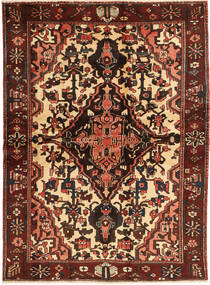 165X227 絨毯 バクティアリ オリエンタル 茶色/ベージュ (ウール, ペルシャ/イラン) Carpetvista