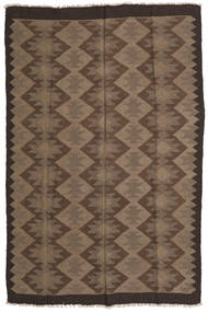 絨毯 キリム マイマネ 159X240 茶色/オレンジ (ウール, アフガニスタン)