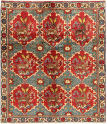 120X140 Tapete Oriental Varamin (Lã, Pérsia/Irão) Carpetvista