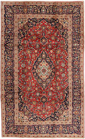 Keshan Teppe 197X323 Rød/Oransje Ull, Persia/Iran Carpetvista