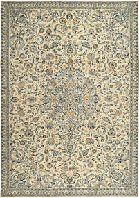  Oriental Keshan Fine Rug 243X343 Yellow/Beige Wool, Persia/Iran Carpetvista