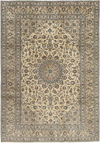 242X350 Alfombra Oriental Keshan Patina Beige/Naranja (Lana, Persia/Irán) Carpetvista