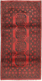  Orientalsk Afghan Fine Tæppe 102X193 Uld, Afghanistan Carpetvista