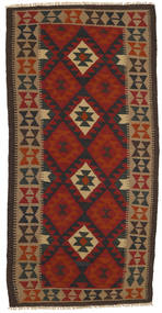  Kilim Maimane Rug 100X200 Wool Brown/Red Small Carpetvista