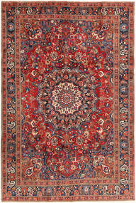  Orientalisk Mashad Matta 206X312 Ull, Persien/Iran Carpetvista