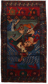  Orientalischer Belutsch Teppich 107X197 Wolle, Afghanistan Carpetvista