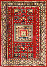 203X290 Alfombra Kazak Fine Oriental Rojo/Marrón (Lana, Pakistán) Carpetvista