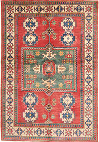 Kazak Fine Teppe 132X189 Ull, Pakistan Carpetvista
