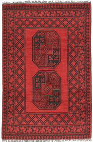  80X120 Medalhão Pequeno Afegão Fine Tapete Lã, Carpetvista