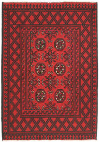  80X120 Médaillon Petit Afghan Fine Tapis Laine, Carpetvista