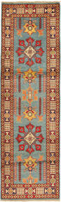  Kazak Fine Tapete 78X270 Lã Pequeno Carpetvista
