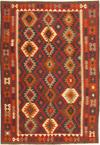 絨毯 キリム マイマネ 203X298 (ウール, アフガニスタン)