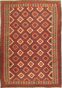 Kilim Maimane Rug 206X295 Wool, Afghanistan Carpetvista
