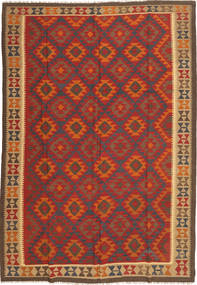  Orientalisk Kelim Maimane Matta 205X293 Ull, Afghanistan Carpetvista
