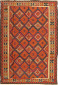  Orientalischer Kelim Maimane Teppich 193X289 Wolle, Afghanistan Carpetvista
