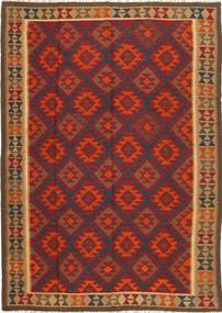  Orientalischer Kelim Maimane Teppich 202X291 Wolle, Afghanistan Carpetvista