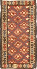 101X193 Kelim Maimane Teppich Orientalischer Beige/Braun (Wolle, Afghanistan) Carpetvista