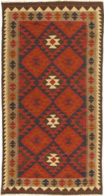  Oriental Kilim Maimane Rug 102X202 Wool, Afghanistan Carpetvista