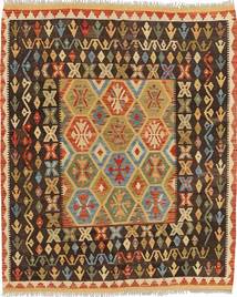  Kilim Afghan Old Style Rug 164X196 Wool Carpetvista