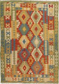  Orientalischer Kelim Afghan Old Stil Teppich 147X201 Wolle, Afghanistan Carpetvista