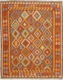 Kelim Afghan Old Stil Teppich 150X190 Wolle, Afghanistan Carpetvista