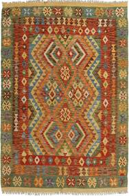Kelim Afghan Old Stil Teppich 129X192 Wolle, Afghanistan Carpetvista