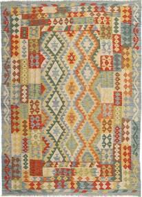  177X238 Kilim Afghan Old Style Rug Wool, Carpetvista