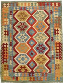  Kilim Afghan Old Style Rug 155X199 Wool Small Carpetvista