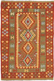 132X196 Alfombra Oriental Kilim Afghan Old Style (Lana, Afganistán) Carpetvista