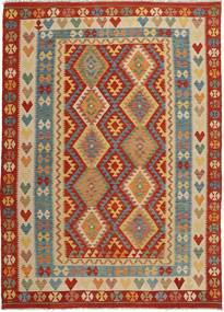 204X290 Kilim Afghan Old Style Rug Oriental (Wool, Afghanistan) Carpetvista