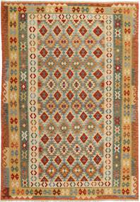  203X293 Kilim Afghan Old Style Rug Wool, Carpetvista
