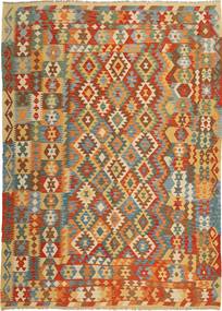 212X287 Kilim Afghan Old Style Rug Oriental (Wool, Afghanistan) Carpetvista