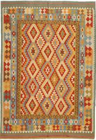 206X294 Kilim Afghan Old Style Rug Oriental (Wool, Afghanistan) Carpetvista