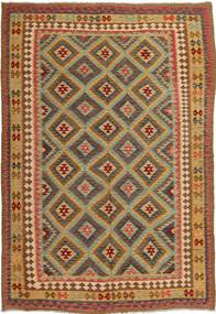 205X302 Kilim Afghan Old Style Rug Oriental (Wool, Afghanistan) Carpetvista