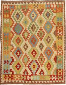 Orientalischer Kelim Afghan Old Stil Teppich 155X196 Wolle, Afghanistan Carpetvista
