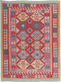  Kilim Afghan Old Style Rug 151X192 Wool Small Carpetvista