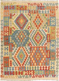  150X202 Klein Kelim Afghan Old Stil Teppich Wolle, Carpetvista