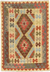 90X130 絨毯 キリム アフガン オールド スタイル オリエンタル (ウール, アフガニスタン) Carpetvista