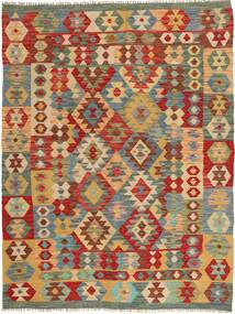  Orientalischer Kelim Afghan Old Stil Teppich 151X195 Wolle, Afghanistan Carpetvista