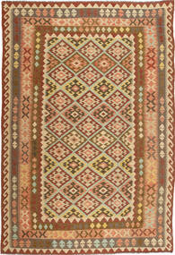  202X307 Kilim Afegão Old Style Tapete Lã, Carpetvista