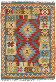  81X112 Small Kilim Afghan Old Style Rug Wool, Carpetvista