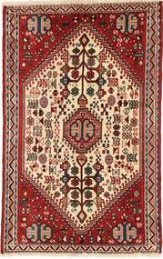 Tapete Abadeh 62X102 (Lã, Pérsia/Irão)