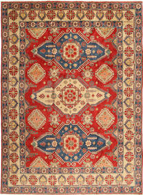 Kazak Fine Teppich 253X358 Großer Wolle, Pakistan Carpetvista