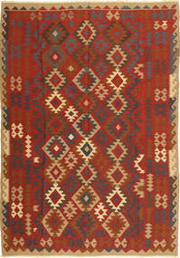 絨毯 キリム マイマネ 196X286 (ウール, アフガニスタン)