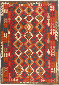 絨毯 キリム マイマネ 196X288 (ウール, アフガニスタン)